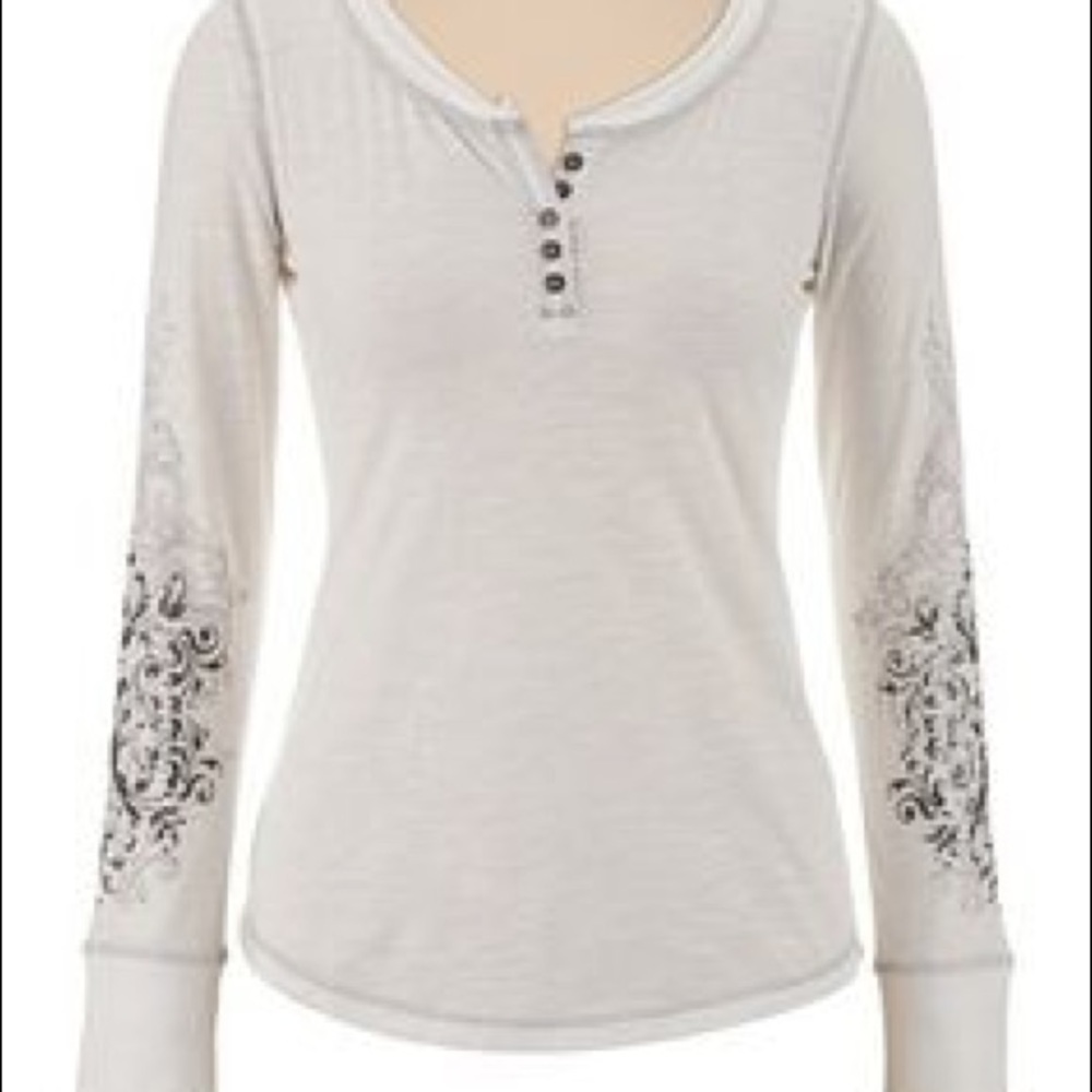 Maurice’s Premium White Bling Cross Shirt
